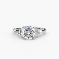 Baguette Accent Solitaire